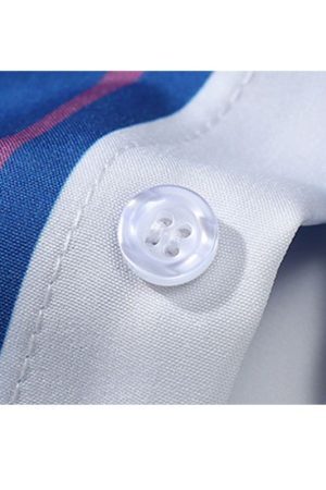 Style Core Aesthetics, New Style Trends Hawaiian Striped Floral Shirt