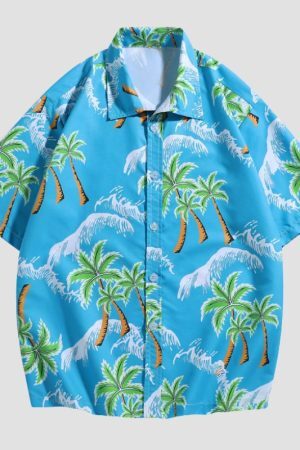 Style Core Aesthetics, New Style Trends Hawaiian Summer Shirt Set