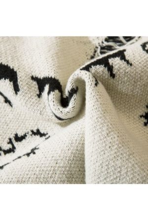 Style Core Aesthetics, New Style Trends Heart Embroidered Hollow Out Design Sweater