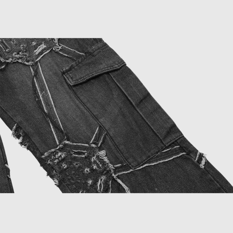 Style Core Aesthetics, New Style Trends Heavy Weight Spiderweb Jeans Style Core Aesthetics, New Style Trends Heavy Weight Spiderweb Jeans