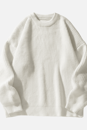 Style Core Aesthetics, New Style Trends Heavy Weight Texture Knit Pullover