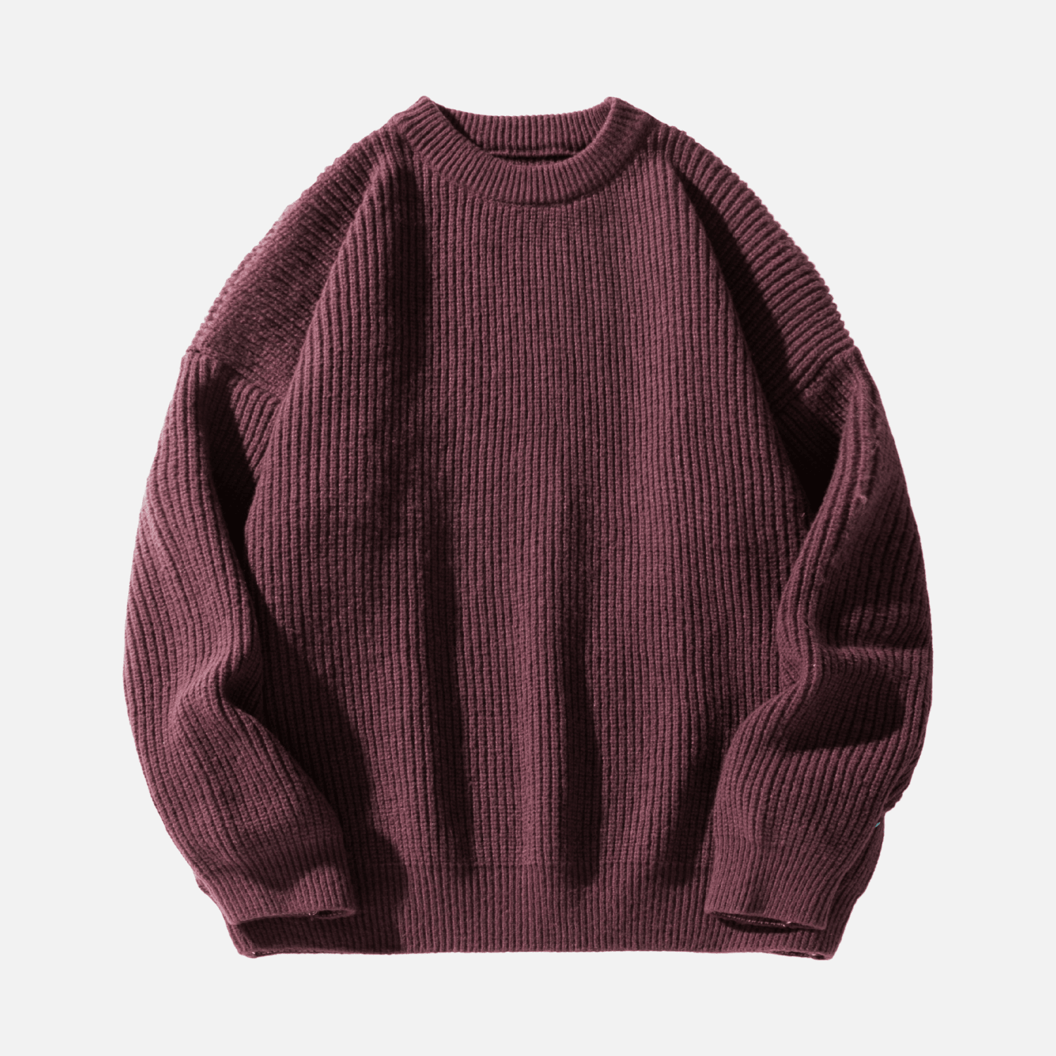 Style Core Aesthetics, New Style Trends Heavy Weight Texture Knit Pullover