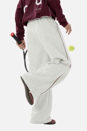 Style Core Aesthetics, New Style Trends Heavyweight Contrast Stitch Pants