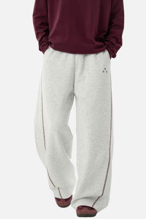 Style Core Aesthetics, New Style Trends Heavyweight Contrast Stitch Pants