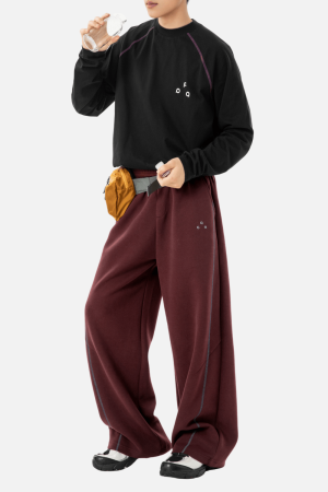 Style Core Aesthetics, New Style Trends Heavyweight Contrast Stitch Pants