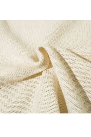 Style Core Aesthetics, New Style Trends High Neck Jacquard Patchwork Design Pullover