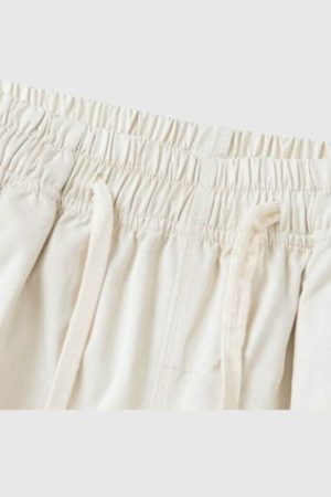 Style Core Aesthetics, New Style Trends Hip Hop Flame Print Shorts