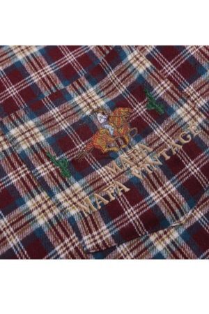 Style Core Aesthetics, New Style Trends Hip Hop Vintage Plaid Shirt