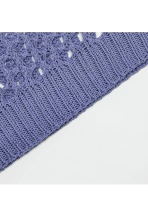 Style Core Aesthetics, New Style Trends Hollow Out Knit Sweater