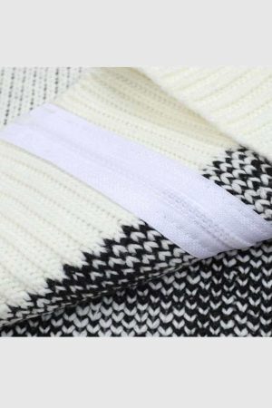 Style Core Aesthetics, New Style Trends Hooded Christmas Knit Cardigan