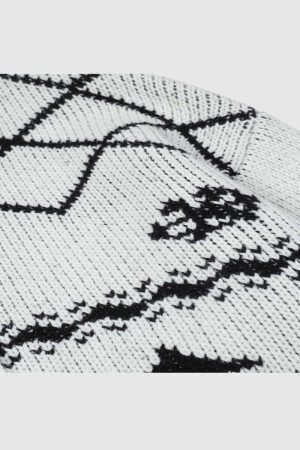 Style Core Aesthetics, New Style Trends Hooded Christmas Knit Cardigan