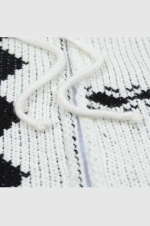 Style Core Aesthetics, New Style Trends Hooded Christmas Knit Cardigan