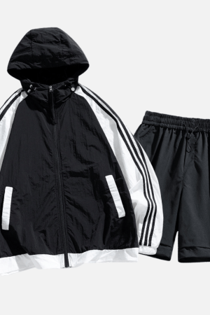 Style Core Aesthetics, New Style Trends Hot Summer Jacket & Shorts Set