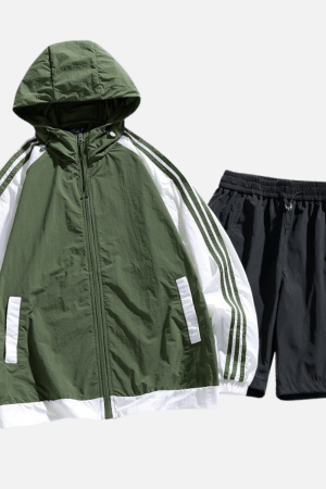Style Core Aesthetics, New Style Trends Hot Summer Jacket & Shorts Set
