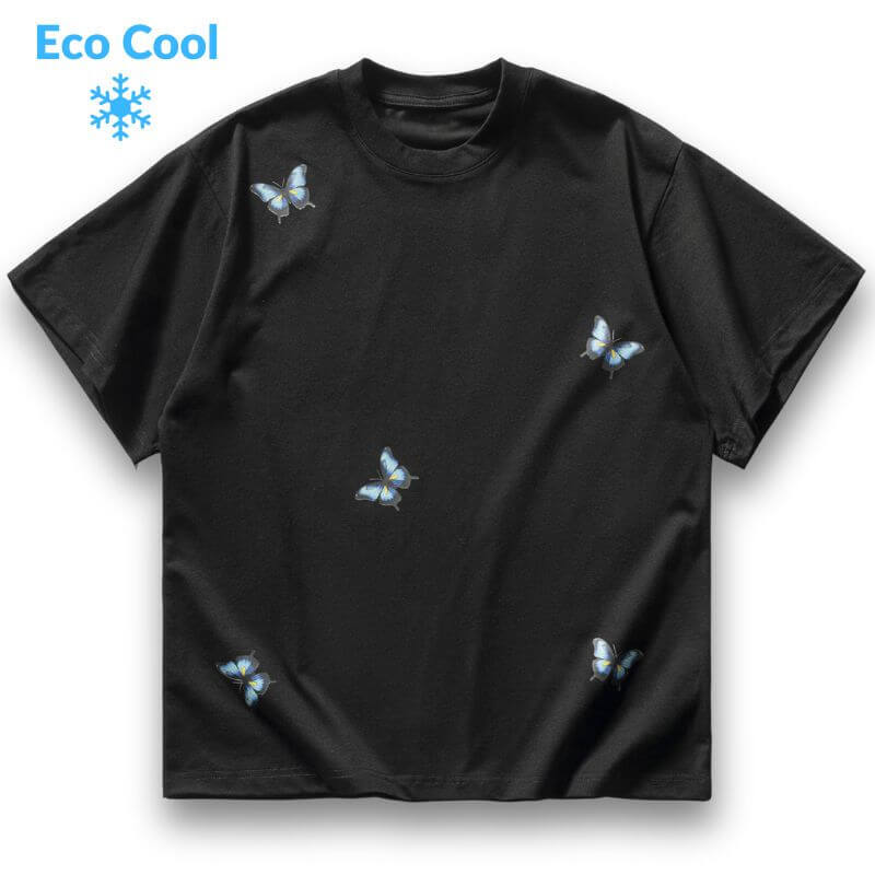 Style Core Aesthetics, New Style Trends Ice Silk Butterfly Tee