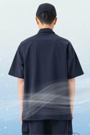 Style Core Aesthetics, New Style Trends Ice Silk Cargo Polo