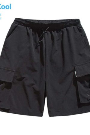 Style Core Aesthetics, New Style Trends Ice Silk Cargo Shorts
