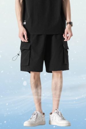 Style Core Aesthetics, New Style Trends Ice Silk Cargo Shorts