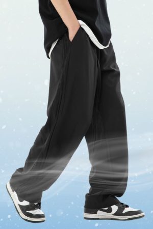 Style Core Aesthetics, New Style Trends Ice Silk Casual Pants