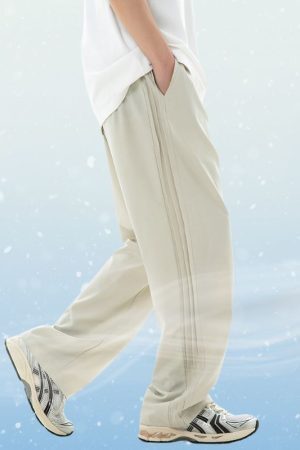 Style Core Aesthetics, New Style Trends Ice Silk Casual Pants