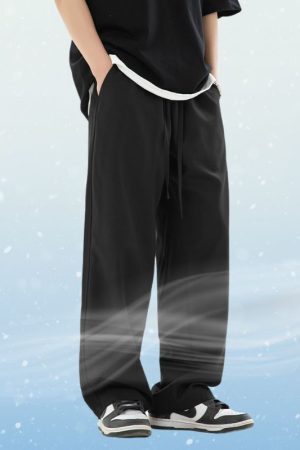 Style Core Aesthetics, New Style Trends Ice Silk Casual Pants