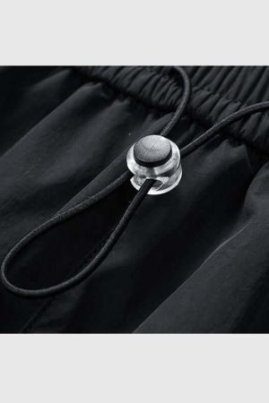 Style Core Aesthetics, New Style Trends Ice Silk Drawstring Shorts