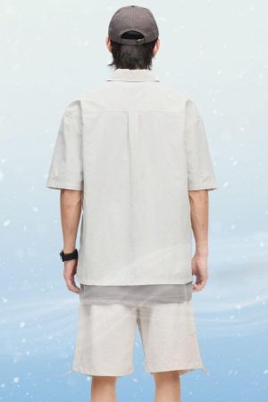 Style Core Aesthetics, New Style Trends Ice Silk Solid Cargo Set