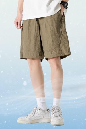 Style Core Aesthetics, New Style Trends Ice Silk Waterproof Shorts