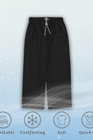 Style Core Aesthetics, New Style Trends Ice Silk Wide Leg Pants