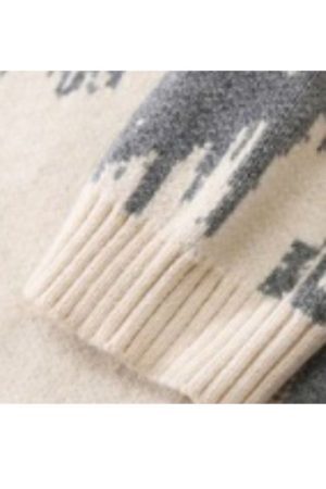 Style Core Aesthetics, New Style Trends Individualistic Tie-Dye Letter Print Sweater