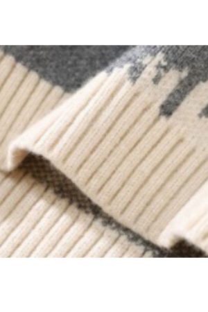 Style Core Aesthetics, New Style Trends Individualistic Tie-Dye Letter Print Sweater