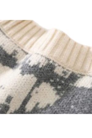 Style Core Aesthetics, New Style Trends Individualistic Tie-Dye Letter Print Sweater