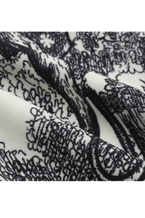 Style Core Aesthetics, New Style Trends Ink Painting Drawstring Pants