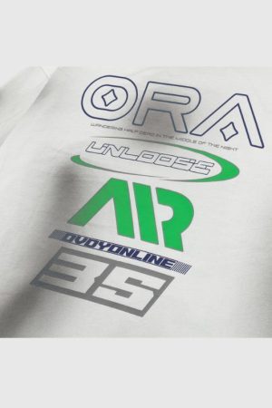 Style Core Aesthetics, New Style Trends Inkjet-Printed Racing Style Tee