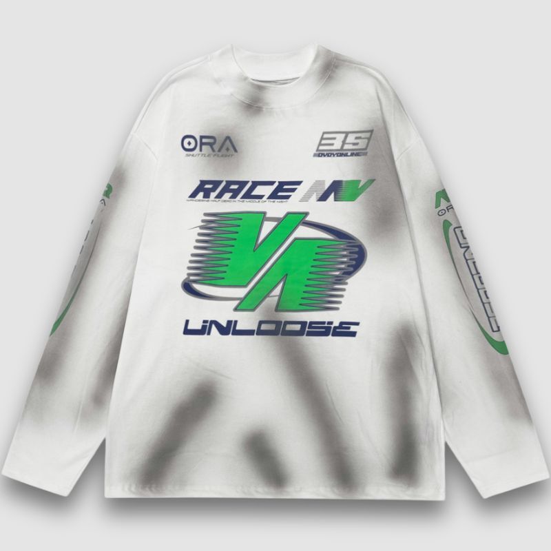 Style Core Aesthetics, New Style Trends Inkjet-Printed Racing Style Tee