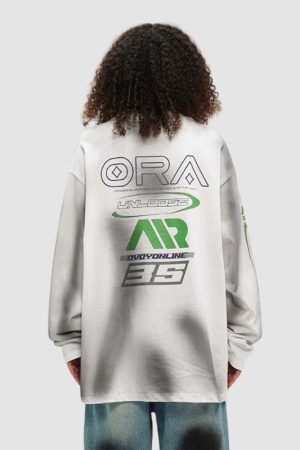 Style Core Aesthetics, New Style Trends Inkjet-Printed Racing Style Tee