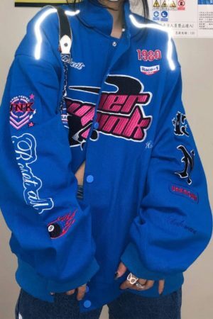Style Core Aesthetics, New Style Trends Ins Hip-Hop Inspired Retro Jacket