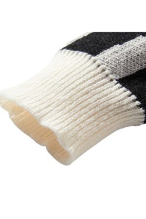 Style Core Aesthetics, New Style Trends Irregular Color Contrast Design Sweater