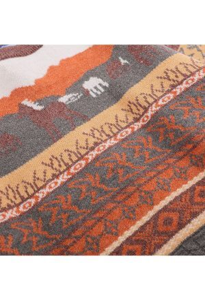 Style Core Aesthetics, New Style Trends Irregular Color Contrast Stripe Pullover