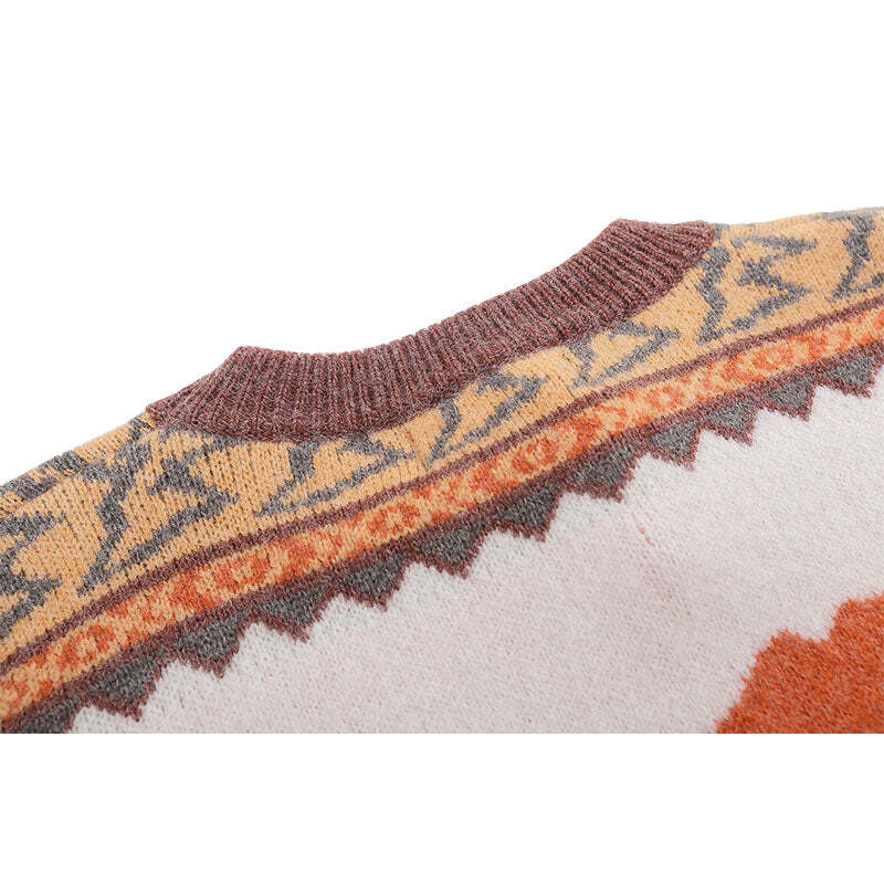 Style Core Aesthetics, New Style Trends Irregular Color Contrast Stripe Pullover Style Core Aesthetics, New Style Trends Irregular Color Contrast Stripe Pullover