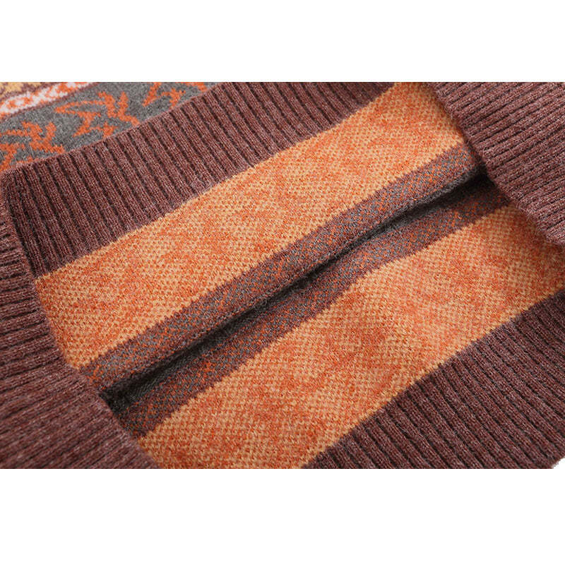 Style Core Aesthetics, New Style Trends Irregular Color Contrast Stripe Pullover Style Core Aesthetics, New Style Trends Irregular Color Contrast Stripe Pullover