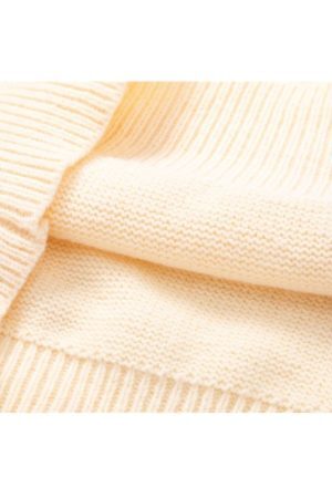 Style Core Aesthetics, New Style Trends Irregular Color Contrast Twist Design Sweater