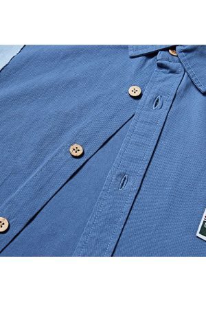 Style Core Aesthetics, New Style Trends Irregular Contrast Shirts