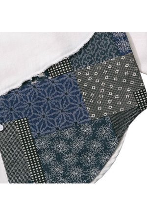 Style Core Aesthetics, New Style Trends Irregular Paisley Patchwork Shirts