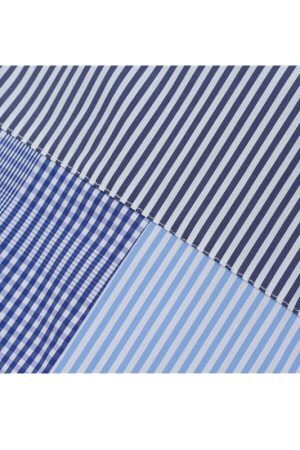 Style Core Aesthetics, New Style Trends Irregular Patch Stripe Shirts