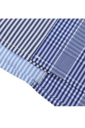 Style Core Aesthetics, New Style Trends Irregular Patch Stripe Shirts