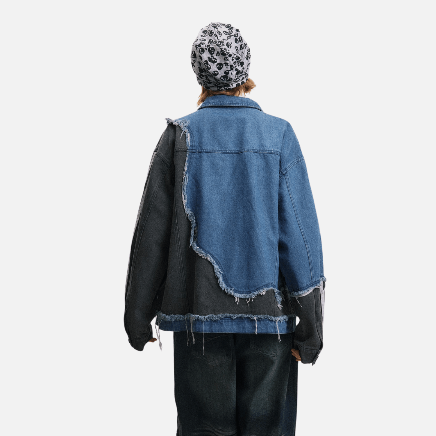 Style Core Aesthetics, New Style Trends Irregular Patchwork Denim Jacket Style Core Aesthetics, New Style Trends Irregular Patchwork Denim Jacket