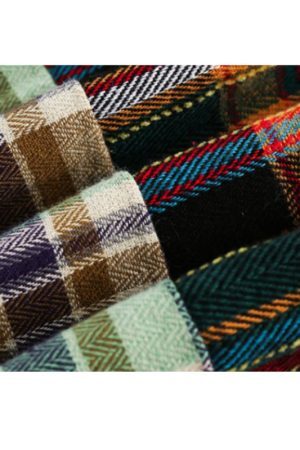 Style Core Aesthetics, New Style Trends Irregular Plaid Patchwork Shirt