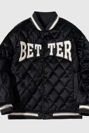 Style Core Aesthetics, New Style Trends Japanese College Style Loose-Fit Baseball Jacket