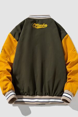 Style Core Aesthetics, New Style Trends Japanese Embroidered Baseball Jacket